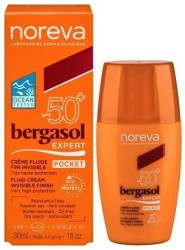Крем солнцезащитный Noreva Бергасол Эксперт легкий SPF50+ 30 мл
