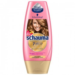 Бальзам-ополаскиватель Schauma 7 цветов для сухих, поврежденных волос 200 мл