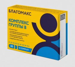 Благомакс Комплекс витаминов группы В 30 шт. капс. 0.35 г
