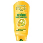 Бальзам-ополаскиватель, Garnier (Гарньер) 200 мл Фруктис тройное восстановление