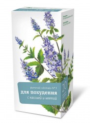 Фиточай БАД Фиточай Алтай №3 Для похудения с кассией и мятой 20 шт. ф/пак. 2 г